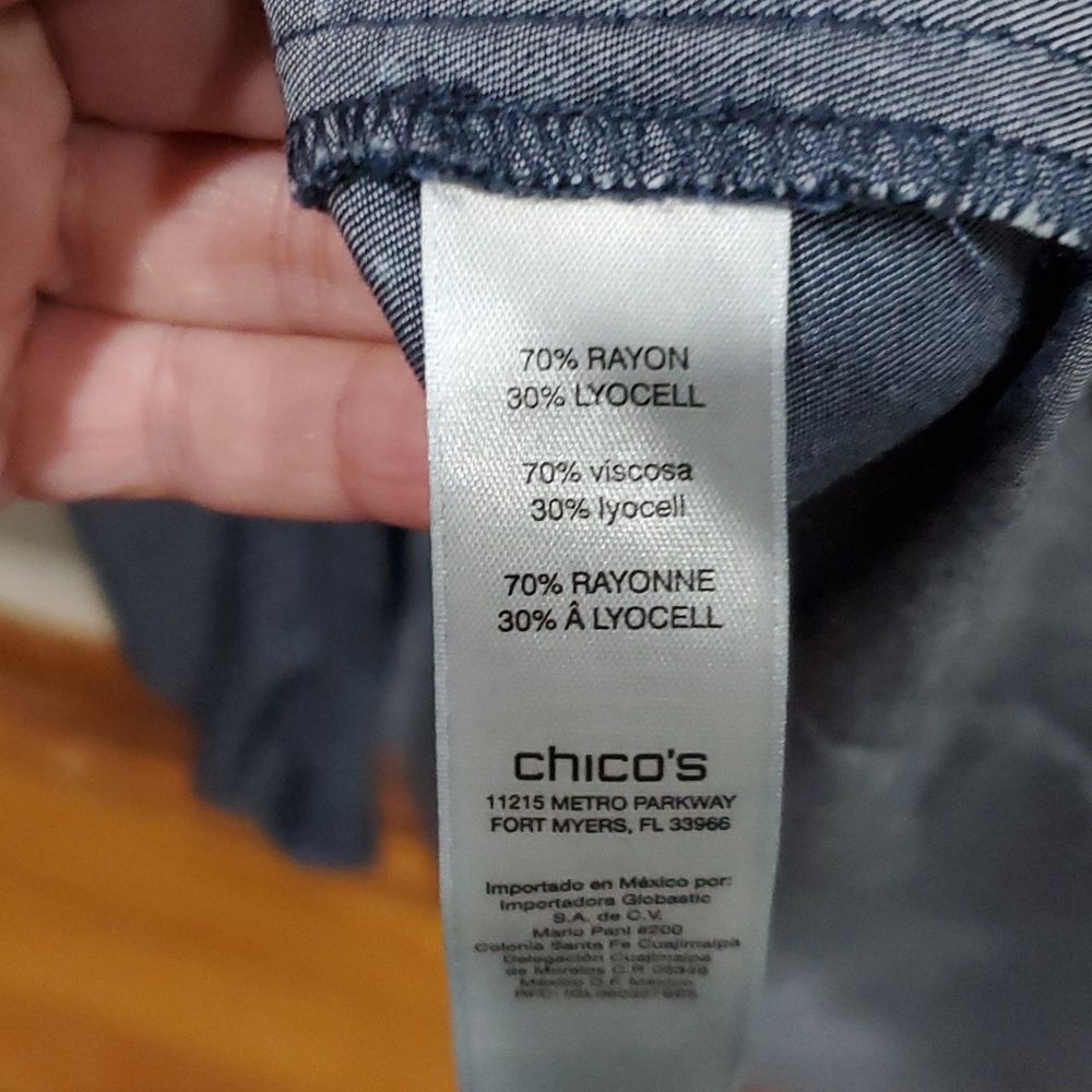 Chicos Maxi Dress size 1 - Picture 11 of 12